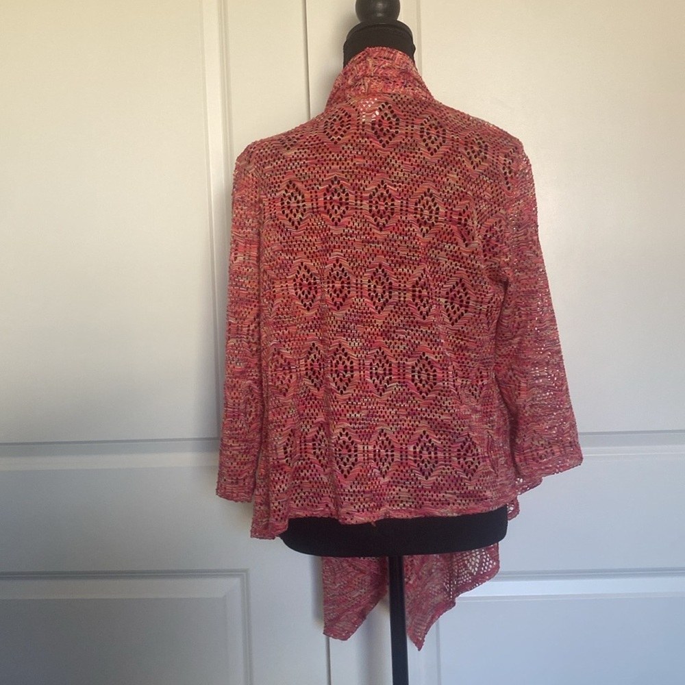 Ruby Rd Sheer‎ Cardigan - Picture 2 of 7